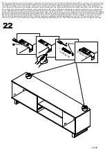 Preview for 24 page of Forte SEWT142 Assembling Instruction