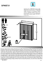 Preview for 1 page of Forte SFNS731 Assembling Instruction