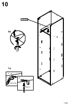 Preview for 15 page of Forte Sirius Black SRBS12412B Assembling Instruction