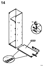 Preview for 18 page of Forte Sirius Black SRBS12412B Assembling Instruction