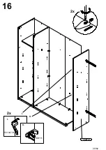 Preview for 20 page of Forte Sirius Black SRBS12412B Assembling Instruction