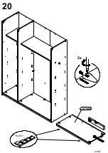 Preview for 24 page of Forte Sirius Black SRBS12412B Assembling Instruction