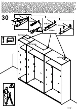 Preview for 34 page of Forte Sirius Black SRBS12412B Assembling Instruction