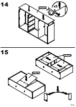 Preview for 18 page of Forte SKLK231 Assembling Instruction