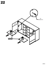 Preview for 24 page of Forte SKLK231 Assembling Instruction