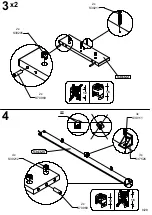 Preview for 8 page of Forte SNHT1531 Assembling Instruction