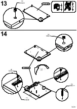 Preview for 14 page of Forte SNHT1531 Assembling Instruction