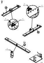 Preview for 10 page of Forte SNWK22 Assembling Instruction