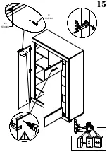 Предварительный просмотр 18 страницы Forte SNWV521 Assembling Instruction