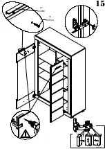 Предварительный просмотр 32 страницы Forte SNWV521 Assembling Instruction