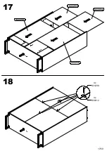 Preview for 17 page of Forte Solletico SLCK621 Assembling Instruction