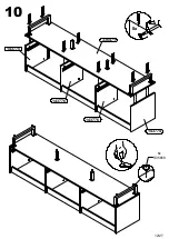 Preview for 12 page of Forte Solletico SLCT131 Assembling Manual