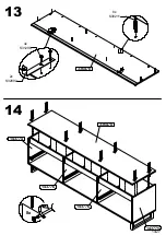 Preview for 14 page of Forte Solletico SLCT131 Assembling Manual