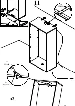 Preview for 12 page of Forte SPHM01B-0001 Assembling Instruction