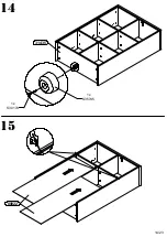 Preview for 14 page of Forte SQNK321-C764 Assembling Instruction