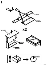 Preview for 8 page of Forte SRBL1184B Assembling Instruction