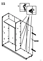 Preview for 21 page of Forte STPS324E5 Assembling Instruction