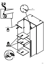 Предварительный просмотр 22 страницы Forte SXKS721R Assembling Instruction