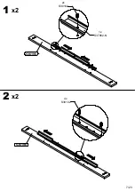 Preview for 7 page of Forte TBLT7029 Assembling Instruction