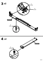 Preview for 8 page of Forte TBLT7029 Assembling Instruction