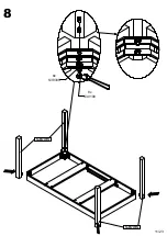 Preview for 11 page of Forte TBLT7029 Assembling Instruction