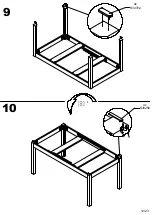 Preview for 12 page of Forte TBLT7029 Assembling Instruction