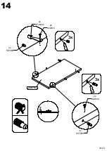 Preview for 16 page of Forte TBLT7029 Assembling Instruction