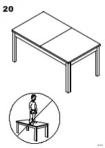 Preview for 21 page of Forte TBLT7029 Assembling Instruction