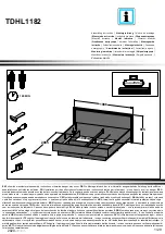 Предварительный просмотр 1 страницы Forte TDHL1182 Assembling Instruction