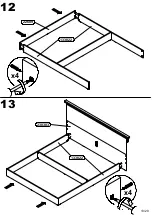 Предварительный просмотр 13 страницы Forte TDHL1182 Assembling Instruction