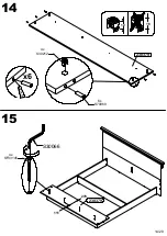 Предварительный просмотр 14 страницы Forte TDHL1182 Assembling Instruction