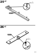 Preview for 22 page of Forte TDHL1182 Assembling Instruction