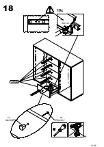 Preview for 22 page of Forte Tempra T2KK45 Assembling Instruction