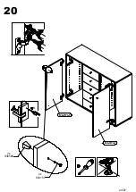 Preview for 24 page of Forte Tempra T2KK45 Assembling Instruction