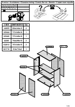 Preview for 5 page of Forte Tempra T2KK60 Assembling Instruction