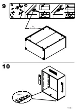 Preview for 11 page of Forte Tempra T2KK60 Assembling Instruction