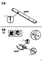 Preview for 16 page of Forte Tezaur TZRB211 Assembling Instruction