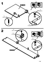 Предварительный просмотр 9 страницы Forte Tezaur TZRB214B3 Assembling Instruction