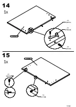 Preview for 18 page of Forte TMST123 Assembling Instruction