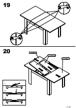 Preview for 21 page of Forte TMST123 Assembling Instruction