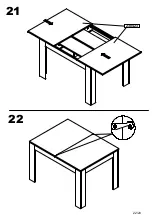 Preview for 22 page of Forte TMST123 Assembling Instruction