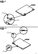 Preview for 17 page of Forte TMST142 Assembly Instructions Manual