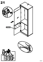 Preview for 23 page of Forte TMSV711L Assembling Instruction