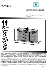 Preview for 1 page of Forte TNVK231 Assembling Instruction