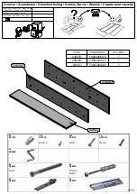 Preview for 4 page of Forte Trondheim TDHB11 Assembling Instruction