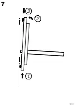 Preview for 10 page of Forte Trondheim TDHB11 Assembling Instruction