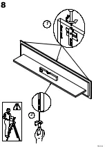 Preview for 11 page of Forte Trondheim TDHB11 Assembling Instruction