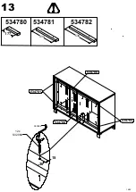 Preview for 16 page of Forte Trondheim TDHK232L Assembling Instruction