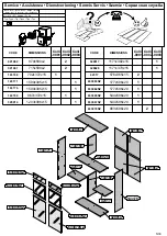 Preview for 5 page of Forte TXCV621 Assembling Instruction