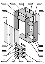 Предварительный просмотр 5 страницы Forte Vankka BRKS831 Assembling Instruction